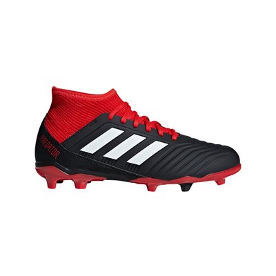 adidas Predator 18.3 FG J Fodboldstøvler i sort/rød til børn