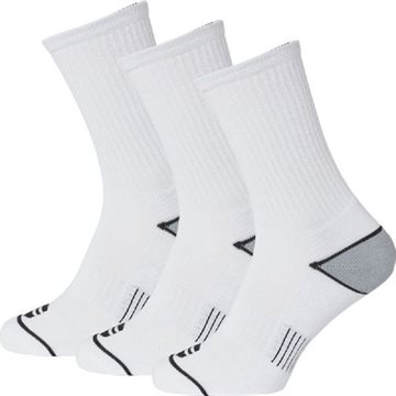 Endurance Hoope Crew Sock hvid 31-34