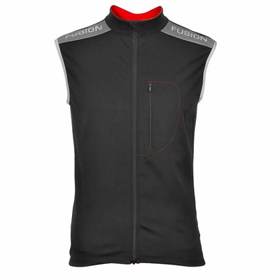 Fusion Mens Multisport Vest i sort