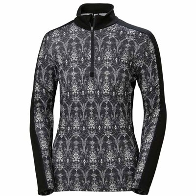 Helly Hansen Lifa Merino Graphic 1/2 Zip til kvinder