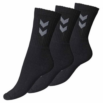 Hummel 3-Pack Basic Sock - unisex strømpe