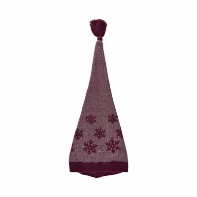 Minymo Pixie Strik Hue Bordeaux børn 121667