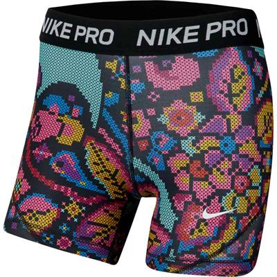 Nike Pro Boy Korte Tights med print til piger