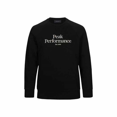 Peak Performance Original Crew Sweatshirt 0100 mænd g75828100