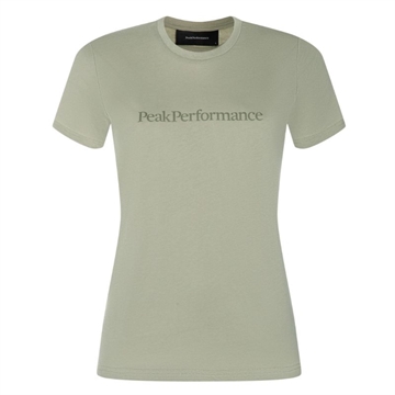 Peak performance ground t-shirt lyse grøn T-shirt til dame