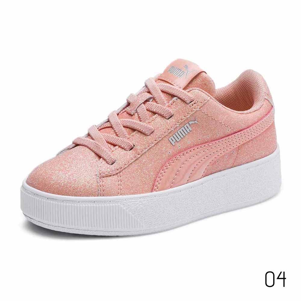 Puma Vikky Platform Glitz AC P sneakers til børn | Sport247
