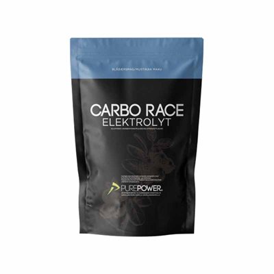 PurePower Carbo Race Elektrolyt Blåbær