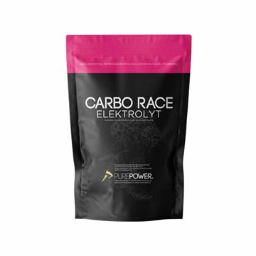 PurePower Carbo Race Elektrolyt Hindbær