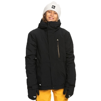 Quiksilver Mission Solid skijakke børn sort EQBTJ03157-KVJ0