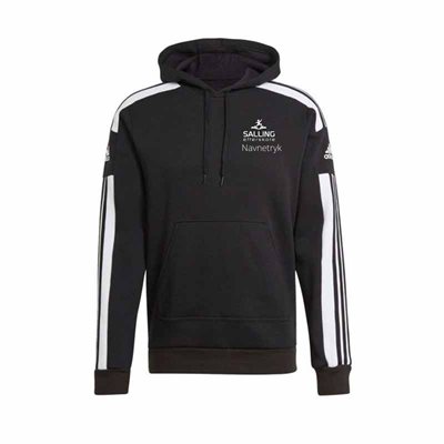 Salling Efterskole adidas Squad Hoody Sort med Navnetryk 