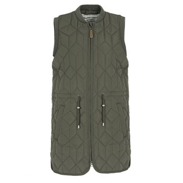 Weather Report Jonah Lang Quilted Vest til kvinder wr214620