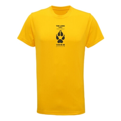 Wolf Walk T-shirt Gul Unisex 2025