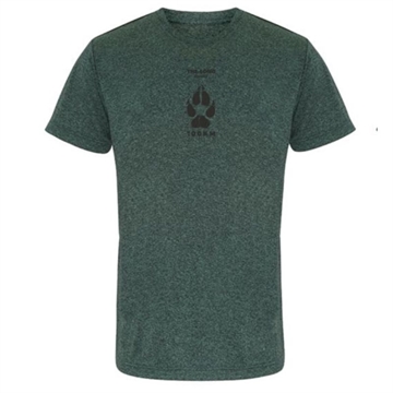 Wolf Walk T-shirt Grøn melange Unisex