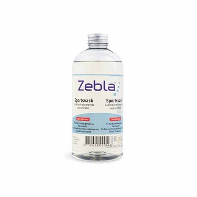 Zebla Sportvask uden parfume 500ML