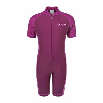 ZigZag Mayon Printed UVA Badedragt til børn