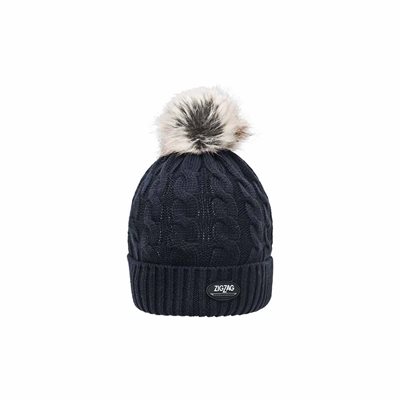 Zig Zag Aurillac Knitted Hat - Strikhue 