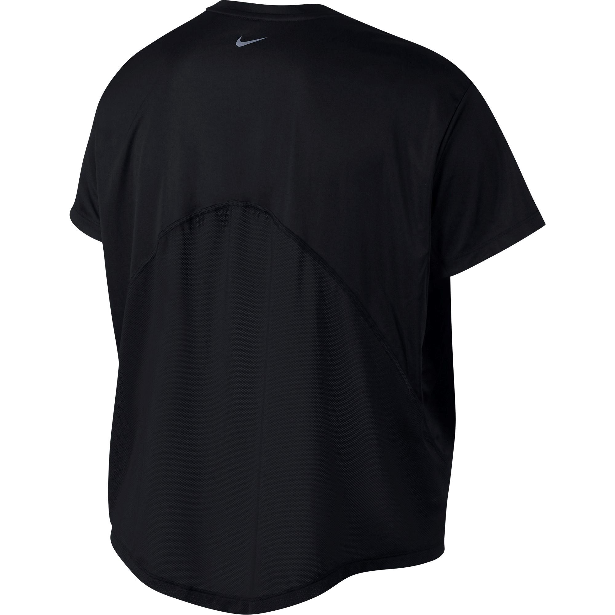 nike dry miler top ss