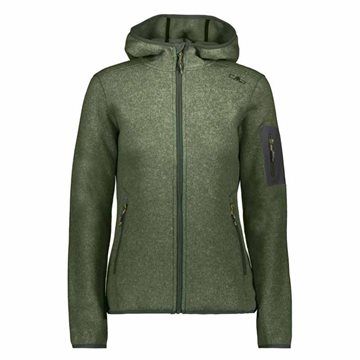 CMP Fleece Jakke Fix Hood til Kvinder