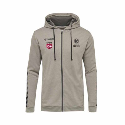 Durup IF Badminton Sr. Zip Hoodie til voksne