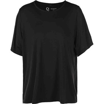 Endurance Q Flora Melange Plussize Trænings t-shirt til kvinder