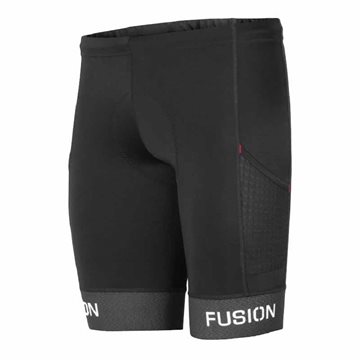 Fusion TRI power band pocket tights BLACK/BLACK Str. XX-LARGE 