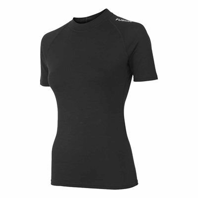 Fusion C3 Merino Ss T-shirt til kvinder sort 