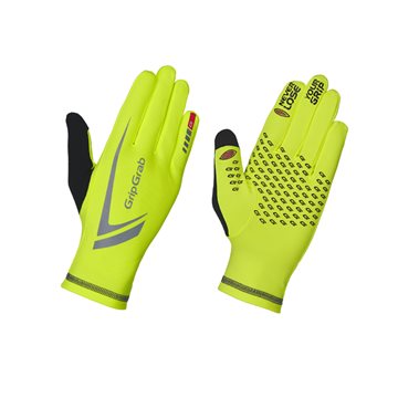 Grip Grab Running Expert Hi-Vis Touchscreen Løbehandsker 