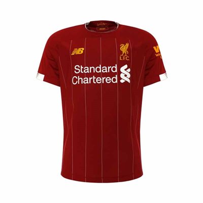 New Balance Liverpool FC Home T-Shirt til herre