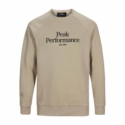 Peak Performance Original Sweatshirt sand til mænd ​​​​​​​G75877060  
