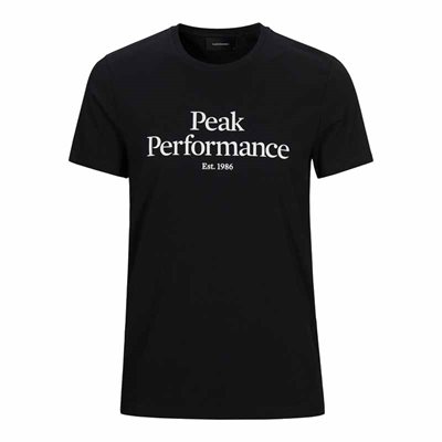 Peak Performance Original T-shirt til mænd sort g75858080
