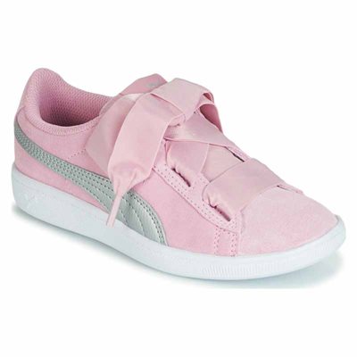 Puma Vikky Ribbon Jr. - Sneakers til piger str 36-40