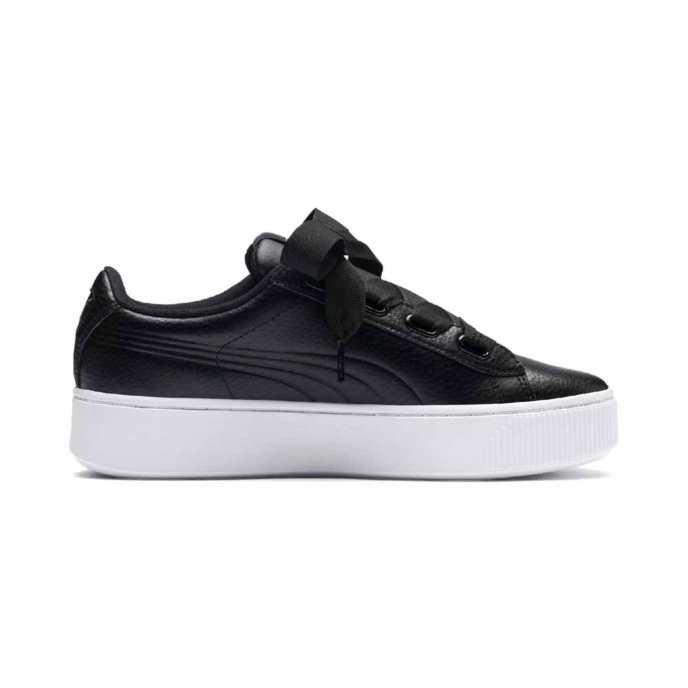 puma vikky stacked ribbon core white