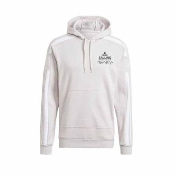 Salling Efterskole adidas Squad Hoody i Grå med navnetryk 