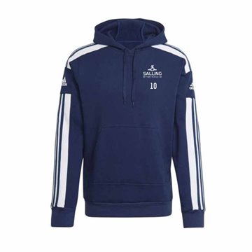 Salling Efterskole adidas Squad Hoody Navy med Nr. tryk 