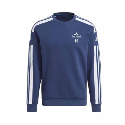 Salling Efterskole adidas Squad sweatshirt med nr. tryk Navy