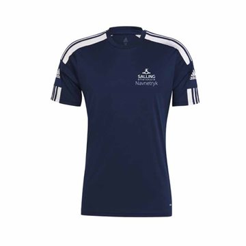 Salling Efterskole adidas Squad T-shirt Navy med navnetryk