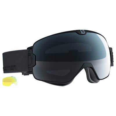 Salomon XMAX Skibriller i Black/Solar Black