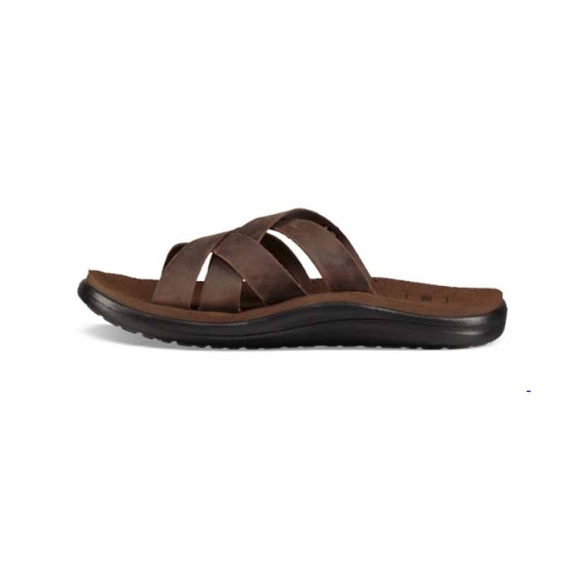 teva voya slide leather
