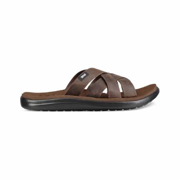 Teva Voya Slide Leather Lædersandal til mænd