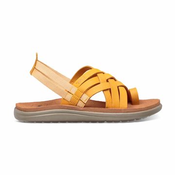 Teva Voya Strappy Leather Sandaler til kvinder