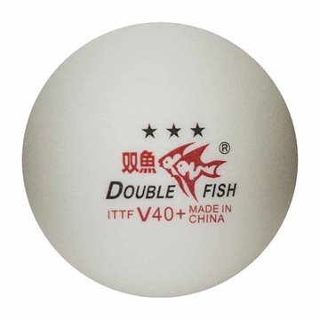 Double Fish 40+3-stars Bordtennisbolde 10pak